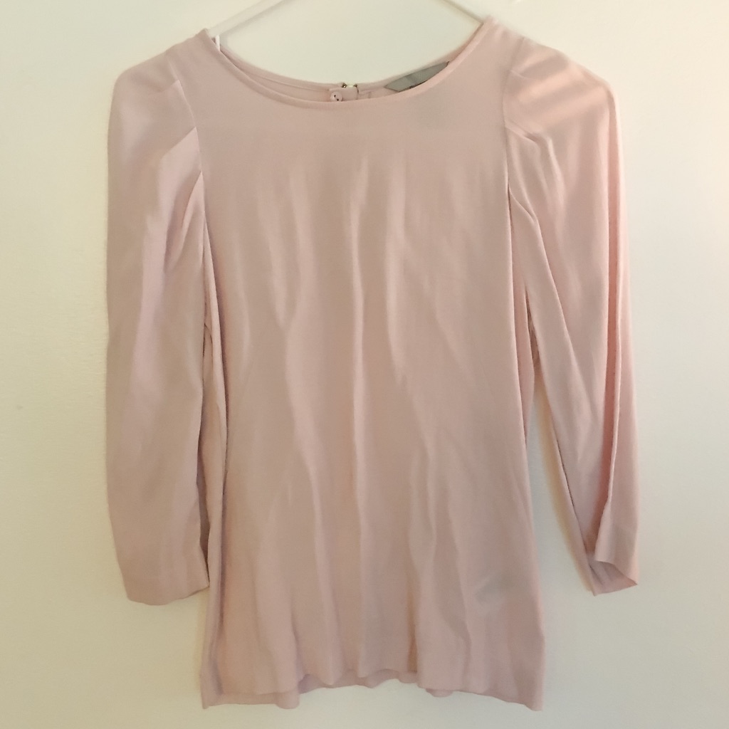 Pink Structured Blouse